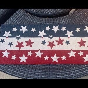 Patriotic Star Kitchen Runner